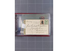 1895/1930, interessante Sammlung “DSP LINIE HAMBURG-WESTAFRIKA I-XLV” mit ca. 190 Briefen, Karten und GSK sowie ein Briefstüc