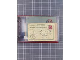 1895/1930, interessante Sammlung “DSP LINIE HAMBURG-WESTAFRIKA I-XLV” mit ca. 190 Briefen, Karten und GSK sowie ein Briefstüc