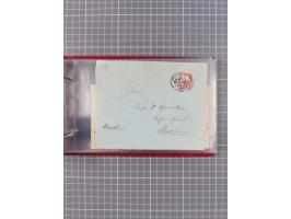 1895/1930, interessante Sammlung “DSP LINIE HAMBURG-WESTAFRIKA I-XLV” mit ca. 190 Briefen, Karten und GSK sowie ein Briefstüc