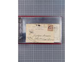 1895/1930, interessante Sammlung “DSP LINIE HAMBURG-WESTAFRIKA I-XLV” mit ca. 190 Briefen, Karten und GSK sowie ein Briefstüc