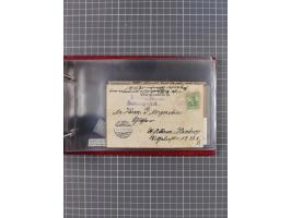 1895/1930, interessante Sammlung “DSP LINIE HAMBURG-WESTAFRIKA I-XLV” mit ca. 190 Briefen, Karten und GSK sowie ein Briefstüc