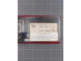 1895/1930, interessante Sammlung “DSP LINIE HAMBURG-WESTAFRIKA I-XLV” mit ca. 190 Briefen, Karten und GSK sowie ein Briefstüc