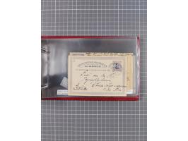 1895/1930, interessante Sammlung “DSP LINIE HAMBURG-WESTAFRIKA I-XLV” mit ca. 190 Briefen, Karten und GSK sowie ein Briefstüc