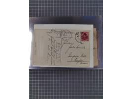 1895/1930, interessante Sammlung “DSP LINIE HAMBURG-WESTAFRIKA I-XLV” mit ca. 190 Briefen, Karten und GSK sowie ein Briefstüc