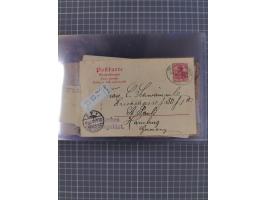 1895/1930, interessante Sammlung “DSP LINIE HAMBURG-WESTAFRIKA I-XLV” mit ca. 190 Briefen, Karten und GSK sowie ein Briefstüc