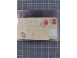 1895/1930, interessante Sammlung “DSP LINIE HAMBURG-WESTAFRIKA I-XLV” mit ca. 190 Briefen, Karten und GSK sowie ein Briefstüc