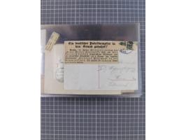 1895/1930, interessante Sammlung “DSP LINIE HAMBURG-WESTAFRIKA I-XLV” mit ca. 190 Briefen, Karten und GSK sowie ein Briefstüc