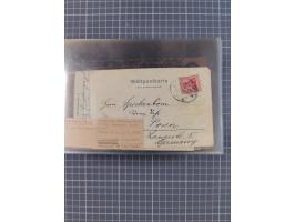 1895/1930, interessante Sammlung “DSP LINIE HAMBURG-WESTAFRIKA I-XLV” mit ca. 190 Briefen, Karten und GSK sowie ein Briefstüc