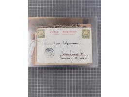 1895/1930, interessante Sammlung “DSP LINIE HAMBURG-WESTAFRIKA I-XLV” mit ca. 190 Briefen, Karten und GSK sowie ein Briefstüc