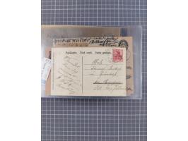 1895/1930, interessante Sammlung “DSP LINIE HAMBURG-WESTAFRIKA I-XLV” mit ca. 190 Briefen, Karten und GSK sowie ein Briefstüc