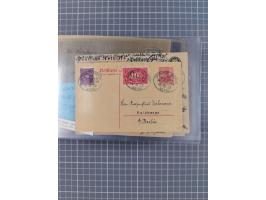 1895/1930, interessante Sammlung “DSP LINIE HAMBURG-WESTAFRIKA I-XLV” mit ca. 190 Briefen, Karten und GSK sowie ein Briefstüc