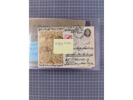 1895/1930, interessante Sammlung “DSP LINIE HAMBURG-WESTAFRIKA I-XLV” mit ca. 190 Briefen, Karten und GSK sowie ein Briefstüc