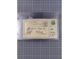 1895/1930, interessante Sammlung “DSP LINIE HAMBURG-WESTAFRIKA I-XLV” mit ca. 190 Briefen, Karten und GSK sowie ein Briefstüc