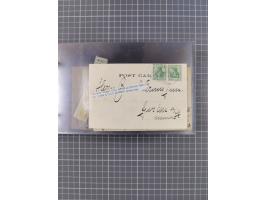 1895/1930, interessante Sammlung “DSP LINIE HAMBURG-WESTAFRIKA I-XLV” mit ca. 190 Briefen, Karten und GSK sowie ein Briefstüc