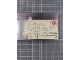 1895/1930, interessante Sammlung “DSP LINIE HAMBURG-WESTAFRIKA I-XLV” mit ca. 190 Briefen, Karten und GSK sowie ein Briefstüc