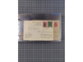 1895/1930, interessante Sammlung “DSP LINIE HAMBURG-WESTAFRIKA I-XLV” mit ca. 190 Briefen, Karten und GSK sowie ein Briefstüc