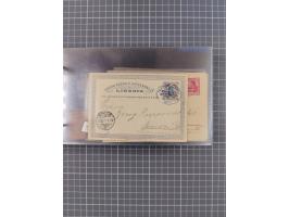 1895/1930, interessante Sammlung “DSP LINIE HAMBURG-WESTAFRIKA I-XLV” mit ca. 190 Briefen, Karten und GSK sowie ein Briefstüc