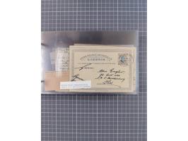 1895/1930, interessante Sammlung “DSP LINIE HAMBURG-WESTAFRIKA I-XLV” mit ca. 190 Briefen, Karten und GSK sowie ein Briefstüc