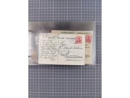 1895/1930, interessante Sammlung “DSP LINIE HAMBURG-WESTAFRIKA I-XLV” mit ca. 190 Briefen, Karten und GSK sowie ein Briefstüc