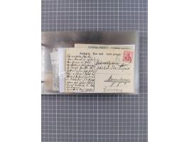 1895/1930, interessante Sammlung “DSP LINIE HAMBURG-WESTAFRIKA I-XLV” mit ca. 190 Briefen, Karten und GSK sowie ein Briefstüc