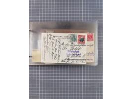 1895/1930, interessante Sammlung “DSP LINIE HAMBURG-WESTAFRIKA I-XLV” mit ca. 190 Briefen, Karten und GSK sowie ein Briefstüc