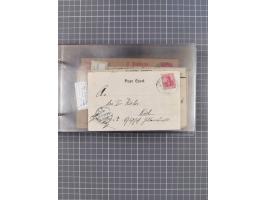 1895/1930, interessante Sammlung “DSP LINIE HAMBURG-WESTAFRIKA I-XLV” mit ca. 190 Briefen, Karten und GSK sowie ein Briefstüc