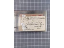 1895/1930, interessante Sammlung “DSP LINIE HAMBURG-WESTAFRIKA I-XLV” mit ca. 190 Briefen, Karten und GSK sowie ein Briefstüc