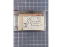 1895/1930, interessante Sammlung “DSP LINIE HAMBURG-WESTAFRIKA I-XLV” mit ca. 190 Briefen, Karten und GSK sowie ein Briefstüc