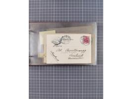 1895/1930, interessante Sammlung “DSP LINIE HAMBURG-WESTAFRIKA I-XLV” mit ca. 190 Briefen, Karten und GSK sowie ein Briefstüc