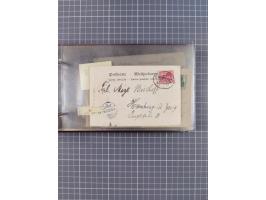 1895/1930, interessante Sammlung “DSP LINIE HAMBURG-WESTAFRIKA I-XLV” mit ca. 190 Briefen, Karten und GSK sowie ein Briefstüc