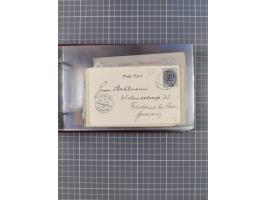 1895/1930, interessante Sammlung “DSP LINIE HAMBURG-WESTAFRIKA I-XLV” mit ca. 190 Briefen, Karten und GSK sowie ein Briefstüc