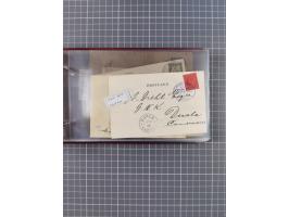 1895/1930, interessante Sammlung “DSP LINIE HAMBURG-WESTAFRIKA I-XLV” mit ca. 190 Briefen, Karten und GSK sowie ein Briefstüc