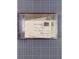 1895/1930, interessante Sammlung “DSP LINIE HAMBURG-WESTAFRIKA I-XLV” mit ca. 190 Briefen, Karten und GSK sowie ein Briefstüc