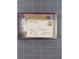 1895/1930, interessante Sammlung “DSP LINIE HAMBURG-WESTAFRIKA I-XLV” mit ca. 190 Briefen, Karten und GSK sowie ein Briefstüc