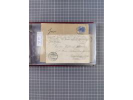 1895/1930, interessante Sammlung “DSP LINIE HAMBURG-WESTAFRIKA I-XLV” mit ca. 190 Briefen, Karten und GSK sowie ein Briefstüc