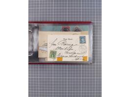 1895/1930, interessante Sammlung “DSP LINIE HAMBURG-WESTAFRIKA I-XLV” mit ca. 190 Briefen, Karten und GSK sowie ein Briefstüc