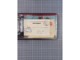 1895/1930, interessante Sammlung “DSP LINIE HAMBURG-WESTAFRIKA I-XLV” mit ca. 190 Briefen, Karten und GSK sowie ein Briefstüc