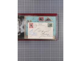 1895/1930, interessante Sammlung “DSP LINIE HAMBURG-WESTAFRIKA I-XLV” mit ca. 190 Briefen, Karten und GSK sowie ein Briefstüc