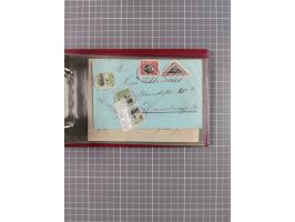 1895/1930, interessante Sammlung “DSP LINIE HAMBURG-WESTAFRIKA I-XLV” mit ca. 190 Briefen, Karten und GSK sowie ein Briefstüc