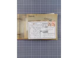 1872/1972, kleine Sammlung “Anlandestempel” inkl. Ausland mit 33 Briefen und Ganzsachen sowie einige lose Marken und Briefstü