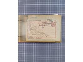 1872/1972, kleine Sammlung “Anlandestempel” inkl. Ausland mit 33 Briefen und Ganzsachen sowie einige lose Marken und Briefstü