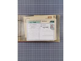 1872/1972, kleine Sammlung “Anlandestempel” inkl. Ausland mit 33 Briefen und Ganzsachen sowie einige lose Marken und Briefstü