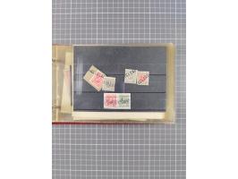 1872/1972, kleine Sammlung “Anlandestempel” inkl. Ausland mit 33 Briefen und Ganzsachen sowie einige lose Marken und Briefstü