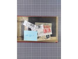 1872/1972, kleine Sammlung “Anlandestempel” inkl. Ausland mit 33 Briefen und Ganzsachen sowie einige lose Marken und Briefstü