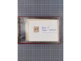 1872/1972, kleine Sammlung “Anlandestempel” inkl. Ausland mit 33 Briefen und Ganzsachen sowie einige lose Marken und Briefstü