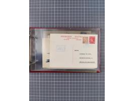 1872/1972, kleine Sammlung “Anlandestempel” inkl. Ausland mit 33 Briefen und Ganzsachen sowie einige lose Marken und Briefstü