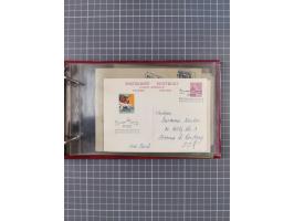 1872/1972, kleine Sammlung “Anlandestempel” inkl. Ausland mit 33 Briefen und Ganzsachen sowie einige lose Marken und Briefstü