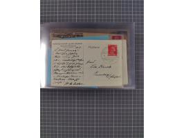 1927/39, interessante Sammlung “Norddeutscher Lloyd - Sonderreisen” mit ca. 100 Briefen, Karten und GSK, dabei Mittelmehrfahr