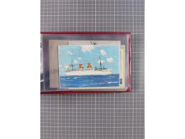 1927/39, interessante Sammlung “Norddeutscher Lloyd - Sonderreisen” mit ca. 100 Briefen, Karten und GSK, dabei Mittelmehrfahr