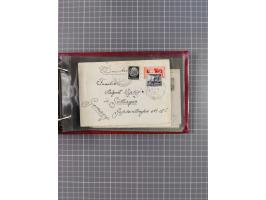 1927/39, interessante Sammlung “Norddeutscher Lloyd - Sonderreisen” mit ca. 100 Briefen, Karten und GSK, dabei Mittelmehrfahr